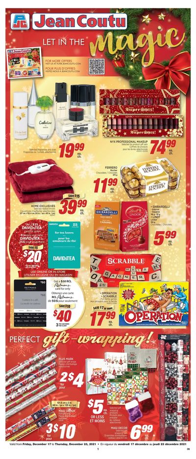 Jean Coutu (ON) Flyer December 17 to 23
