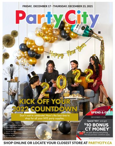 Party City Flyer December 17 to 23