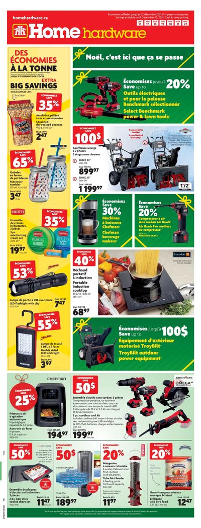 Home Hardware (QC) Flyer December 16 to 22