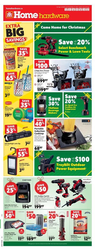 Home Hardware (ON) Flyer December 16 to 22