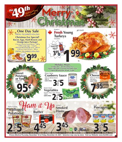The 49th Parallel Grocery Flyer December 16 to 24