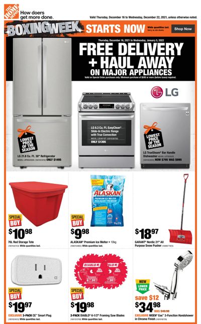 Home Depot (ON) Flyer December 16 to 22