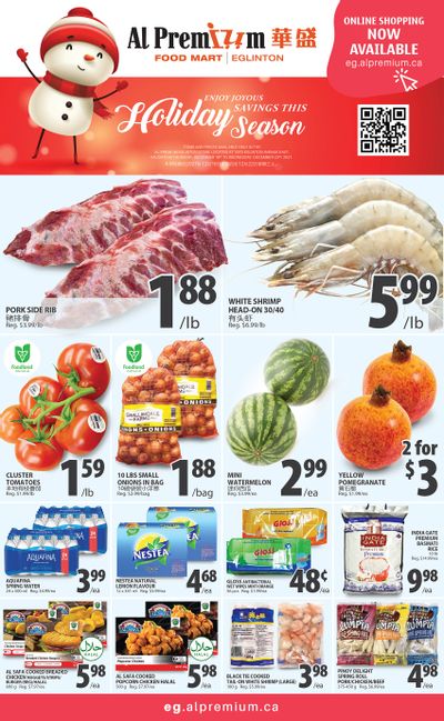 Al Premium Food Mart (Eglinton Ave.) Flyer December 16 to 22