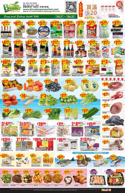 Btrust Supermarket (Mississauga) Flyer December 17 to 23