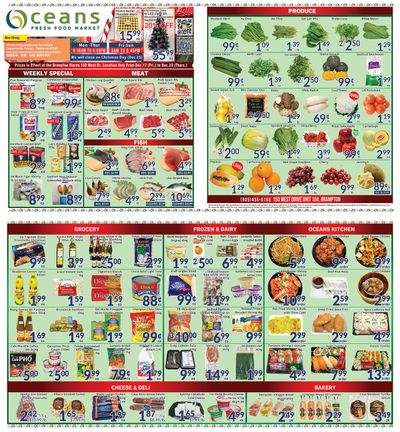 Oceans Fresh Food Market (Brampton) Flyer December 17 to 23