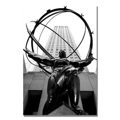 Trademark Fine Art Atlas by CATeyes Canvas Wall Art, 22x32-Inch $86.46 (Reg $132.00)