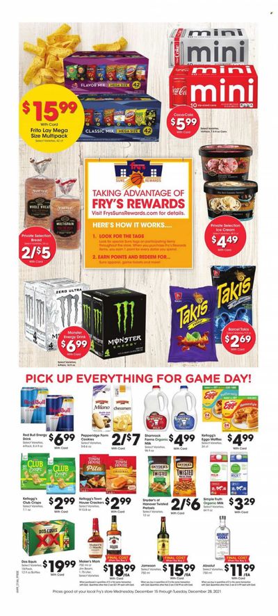 Fry’s (AZ) Weekly Ad Flyer December 17 to December 24