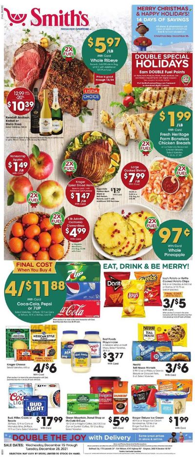 Smith's (AZ, ID, MT, NM, NV, UT, WY) Weekly Ad Flyer December 17 to December 24