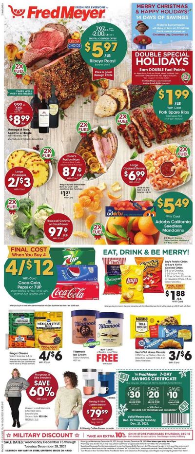 Fred Meyer Weekly Ad Flyer December 17 to December 24