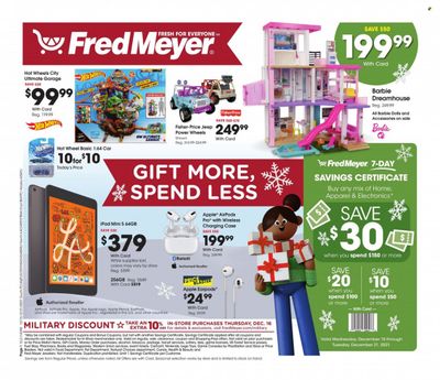Fred Meyer Weekly Ad Flyer December 17 to December 24