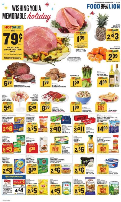 Food Lion (SC) Weekly Ad Flyer December 17 to December 24
