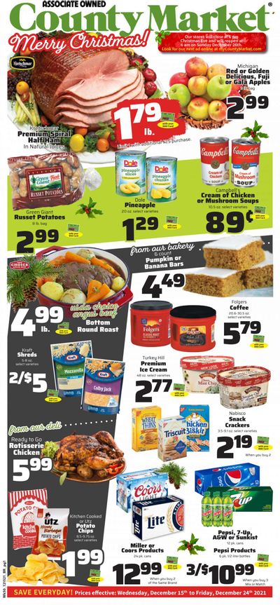 County Market (IL, IN, MO) Weekly Ad Flyer December 17 to December 24