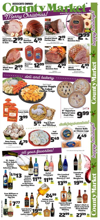 County Market (IL, IN, MO) Weekly Ad Flyer December 17 to December 24