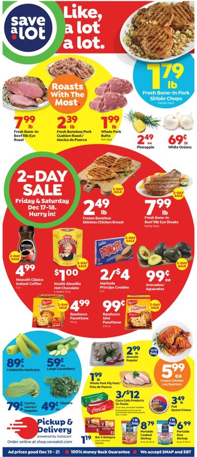 Save a Lot Weekly Ad Flyer December 17 to December 24