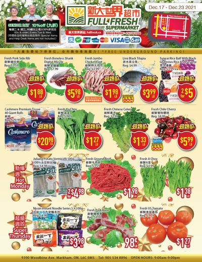 Full Fresh Supermarket Flyer December 17 to 23