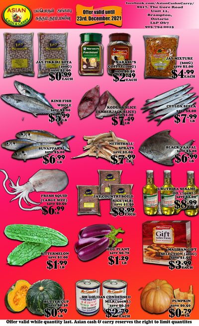 Asian Cash & Carry Flyer December 17 to 23