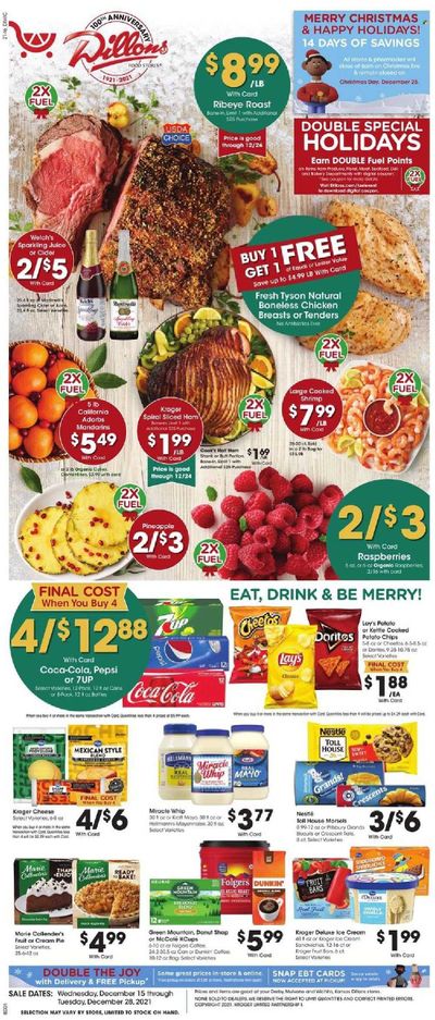 Dillons (KS) Weekly Ad Flyer December 17 to December 24