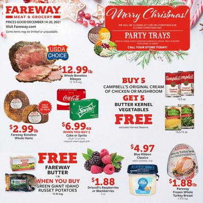 Fareway Weekly Ad Flyer December 17 to December 24