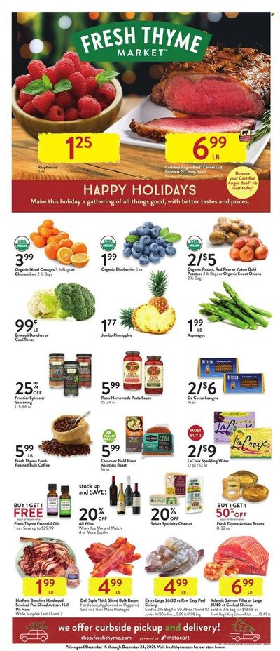 Fresh Thyme Weekly Ad Flyer December 17 to December 24