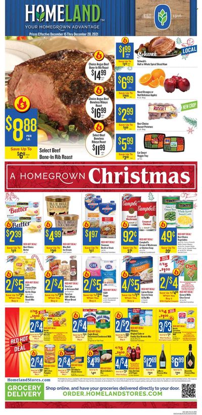 Homeland (OK, TX) Weekly Ad Flyer December 17 to December 24