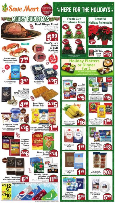 Save Mart (CA, NV) Weekly Ad Flyer December 17 to December 24