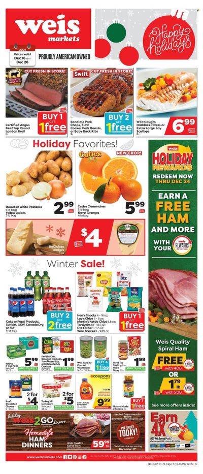 Weis (MD, NY, PA) Weekly Ad Flyer December 17 to December 24