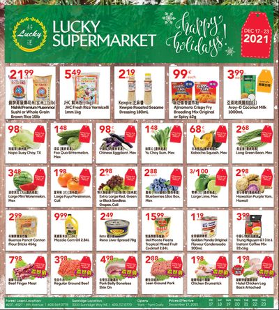 Lucky Supermarket (Calgary) Flyer December 17 to 23