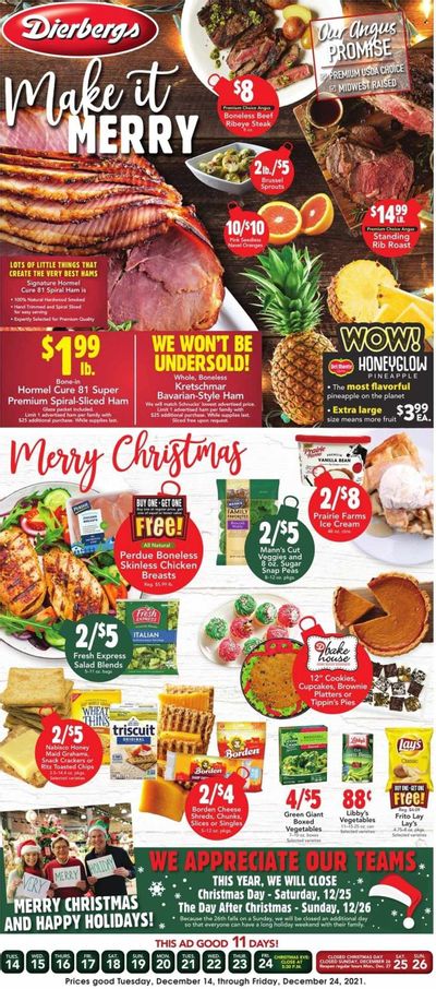 Dierbergs (IL, MO) Weekly Ad Flyer December 17 to December 24