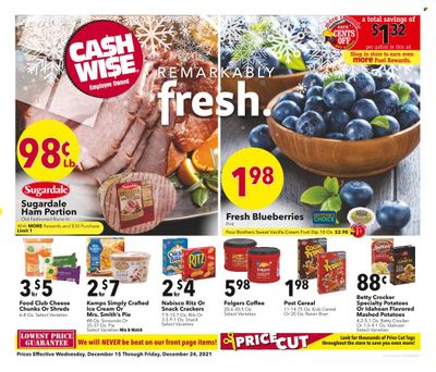 Cash Wise (MN, ND) Weekly Ad Flyer December 17 to December 24