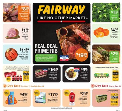 Fairway Market (CT, NJ, NY) Weekly Ad Flyer December 17 to December 24