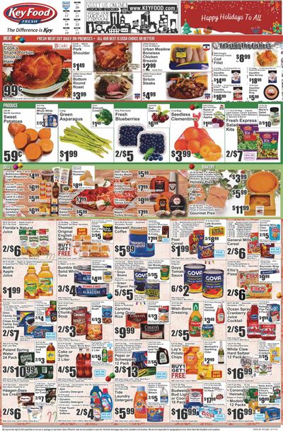 Key Food (NY) Weekly Ad Flyer December 17 to December 24