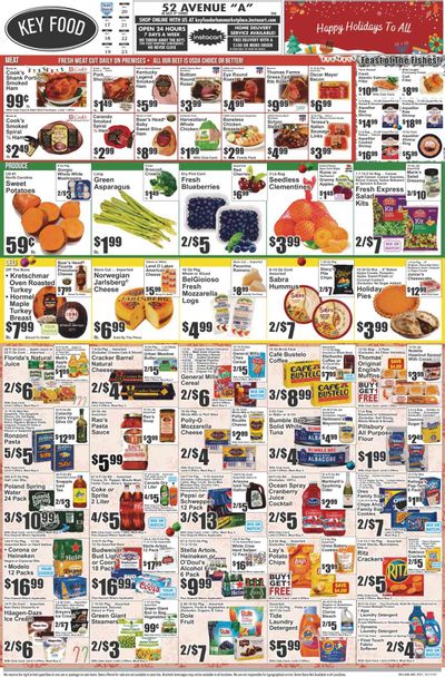 Key Food (NY) Weekly Ad Flyer December 17 to December 24