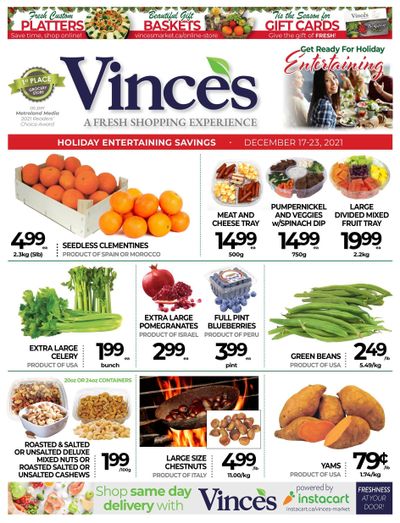 Vince's Market Flyer December 17 to 23