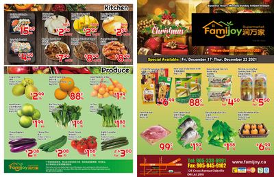 Famijoy Supermarket Flyer December 17 to 23