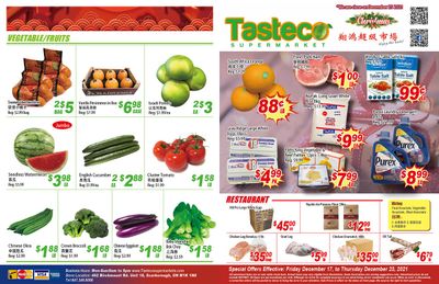 Tasteco Supermarket Flyer December 17 to 23