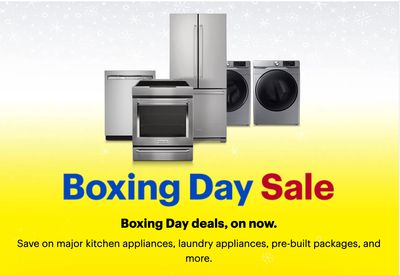 Best Buy Canada Boxing Day Sale *LIVE* Now: Save up to $1,150 on Pre-Built Kitchen Appliance Packages + More Offers