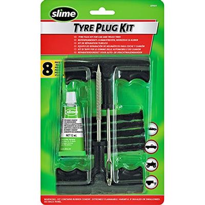Slime 24011 Tire Plug Kit with T-Handle,Black $3 (Reg $5.00)