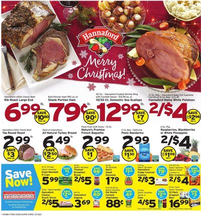 Hannaford (NH) Weekly Ad Flyer December 18 to December 25