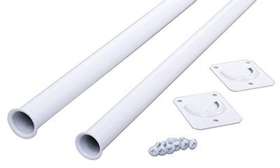 Closet Pro CD-0024-18/30WT Heavy Duty Adjustable Rod, 18 by 30-Inch, White $6.42 (Reg $16.07)