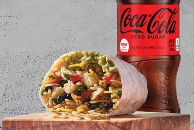 December 18 and 19 Save $5 Off an Online or In-app Delivery Order when You Add a Coca Cola Product at Moe’s Southwest Grill