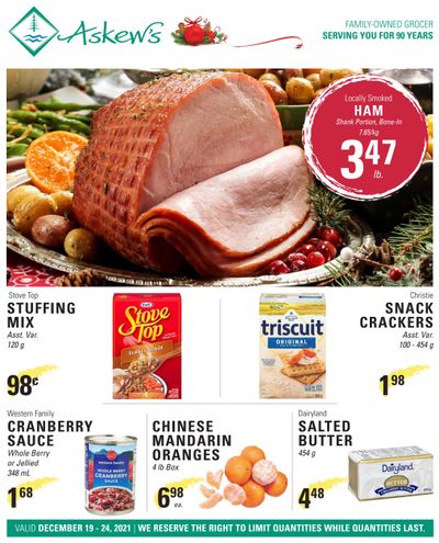 Askews Foods Flyer December 19 to 24