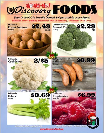 Discovery Foods Flyer December 19 to 24