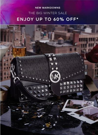 Michael Kors Canada Boxing Day Sale Sneak Peek: Save  up to 60% Off Winter New Arrivals