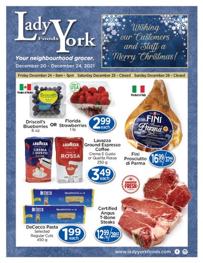 Lady York Foods Flyer December 20 to 24