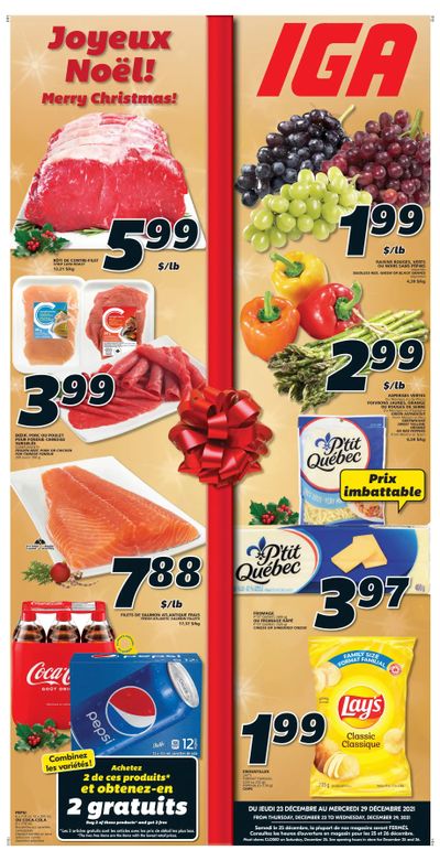 IGA (QC) Flyer December 23 to 29