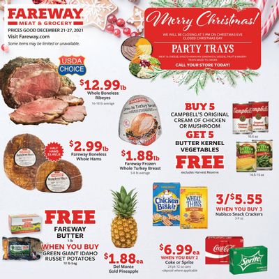 Fareway (IA) Weekly Ad Flyer December 21 to December 28