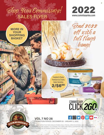 Commissary Weekly Ad Flyer December 21 to December 28