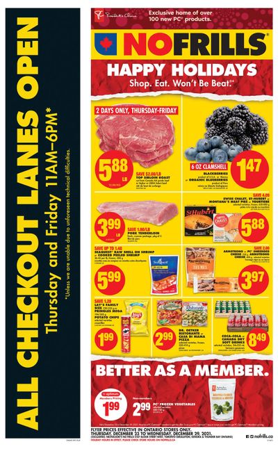 No Frills (ON) Flyer December 23 to 29