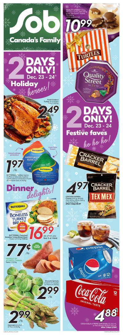Sobeys (ON) Flyer December 23 to 29