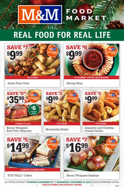 M&M Food Market (Atlantic & West) Flyer December 23 to 29